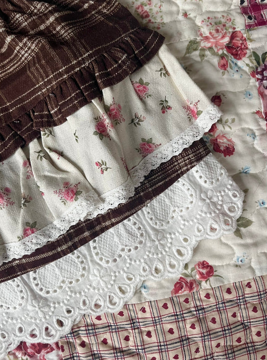 Flowerbed 3-Tiered Skirt