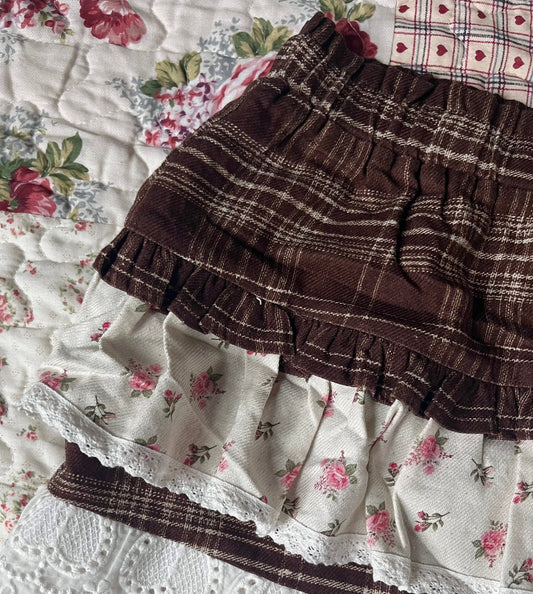 Flowerbed 3-Tiered Skirt