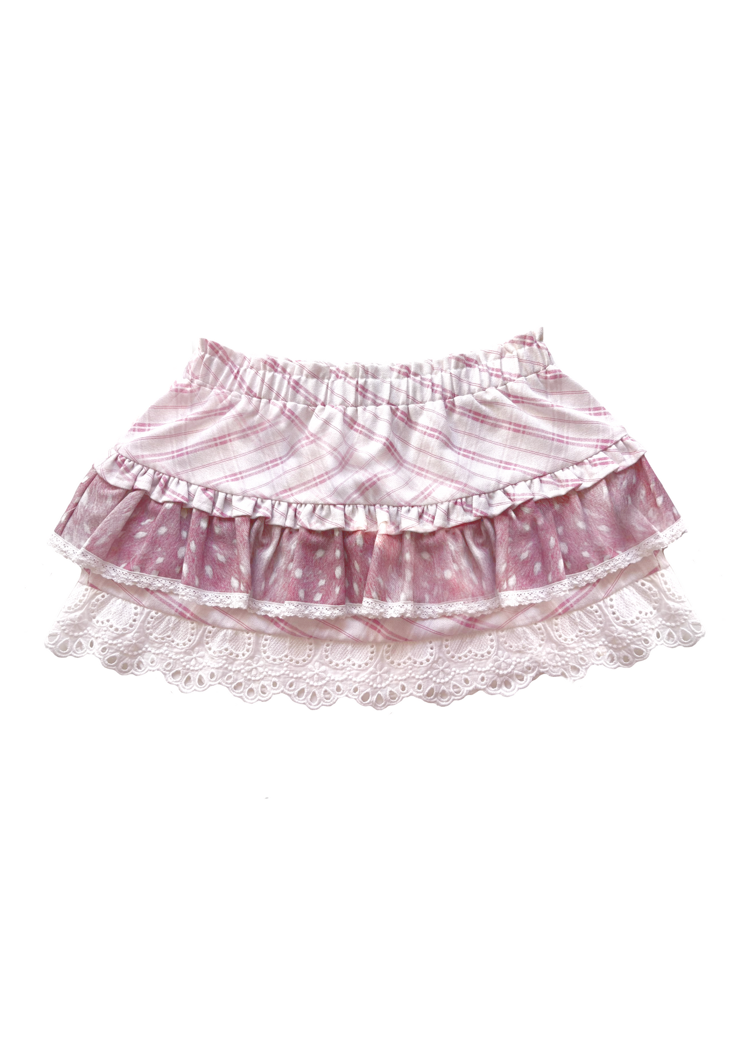 Rose Fawn 3-Tiered Skirt