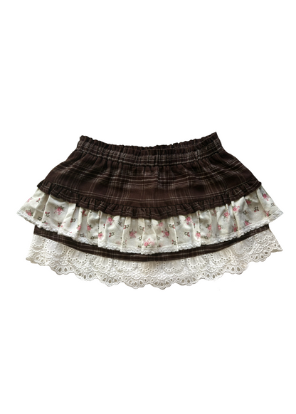 Flowerbed 3-Tiered Skirt